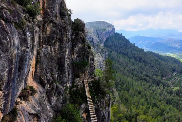 Via Ferrata de la Falconera en Marxuquera